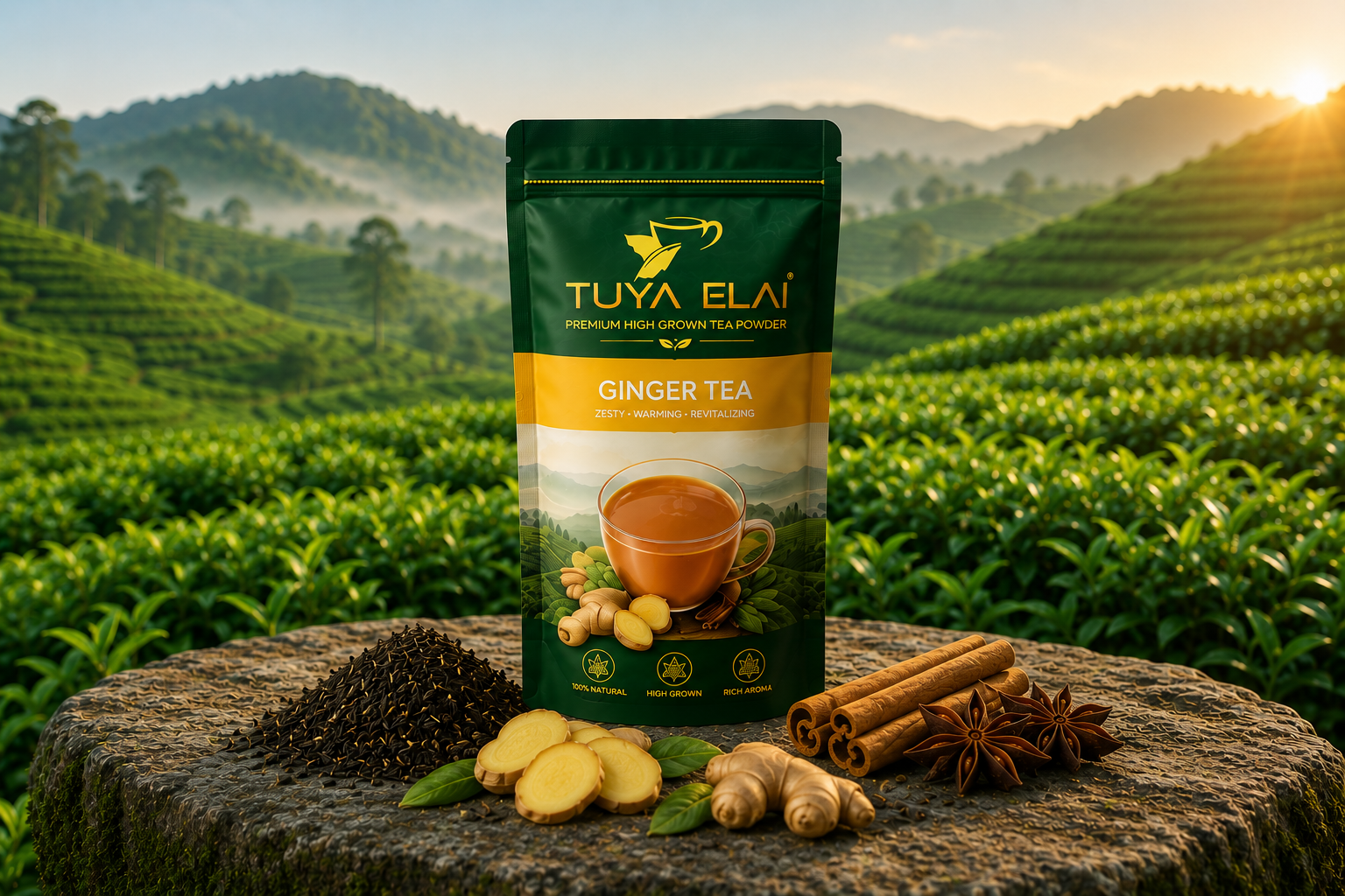 Tuya Elai Ginger Tea packet